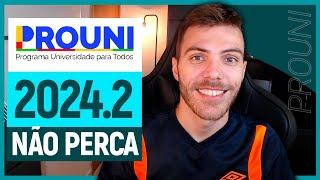 PROUNI 2024.2: TUDO que você PRECISA SABER em um ÚNICO VÍDEO