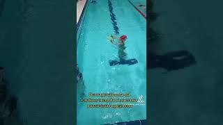 Девочка ныряет на глубину #развитие #глубина #погружение #плавание #вода