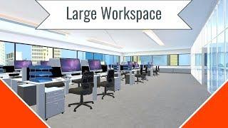 Large Workspace Virtual 360 Degree Tour from Office Products Depot