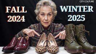 Step Into Style: FALL/WINTER 2024-2025 Shoe Trends for Women Over 50!