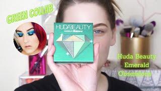 HUDA BEAUTY EMERALD OBSESSIONS | COLLAB WITH MYNEWOBSESSION