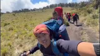 Perjalanan menuju 17 Agustus di Gunung Lawu via Candi Cetho