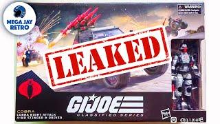 LEAKED! GI Joe Classified Cobra Stinger - Mega Jay Retro