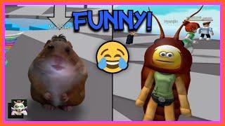 RATING FUNNY AVATARS IN NATURAL DISASTER SURVIVAL - (ROBLOX)!