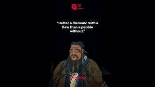 Better a diamond with a flaw | Confucius Quotes | whatsapp status | #shorts #Quotes #motivation