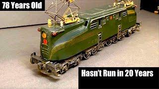 Trying to Make a 78 Year Old Lionel GG1 Run Again - How Bad Could it Be?