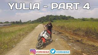 CARA BELAJAR KESEIMBANGAN NAIK MOTOR - YULIA PART 4