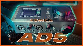 COMICA AD5 Audio Interface with Inbuilt DSP