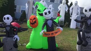 My 2018 Halloween Inflatables Display