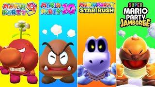 Evolution of Boss Outrages in Mario Party (2012-2024)