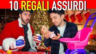 10 regali ASSURDI da fare a NATALE | Matt & Bise