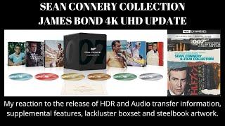 Sean Connery James Bond 4K UHD Collection Update and Reaction