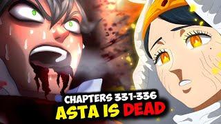 Is Asta Really DEAD? Lucius KILLED Him: Black Clover Chapters 331-336 Explained [HINDI]