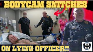 Bodycam SNITCHES on LYING officer! #PoliceAccountability #BodyCamFootage #InnocentLives #police