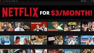 How to get CHEAP NETFLIX and other Subscriptions! $3/MONTH!