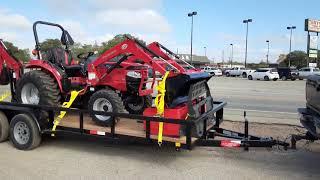 we just got a mahindra tractor from cliff Jones