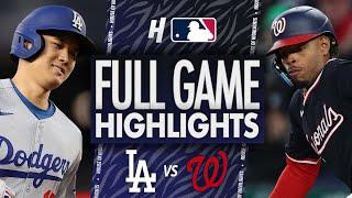 Los Angeles Dodgers vs Washington Nationals - FULL GAME HIGHLIGHTS | April 7, 2025 MLB Season