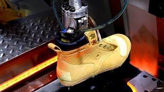 Safety Shoes Mass Manufacturing Process！Impressive Large  Factory!