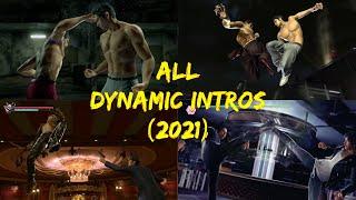 Yakuza Series All Bosses Dynamic Intros (2021)