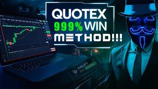 QUOTEX 999% WIN METHOD 2024| BEST NO LOSS BINARY OPTIONS TRADING STRATEGY TUTORIAL FOR BEGINNERS