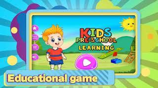 Kids Preschool Learning Online :- Complete Kindergarten Education Game