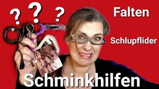 Schminkhilfen Schlupflidpflaster Schminkbrille Augenbrauenschablone