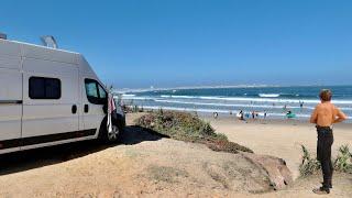 Surfing in PORTUGAL | 2-week cinematic van life adventure