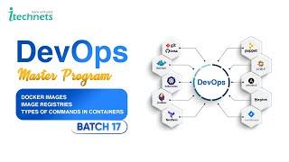 DevOps Batch 17 | Lec 15 | Docker Images | Image Registries | Types of Commands in Containers