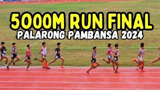 FINAL: 5000M RUN BOYS SECONDARY | PALARONG PAMBANSA 2024 CEBU CITY