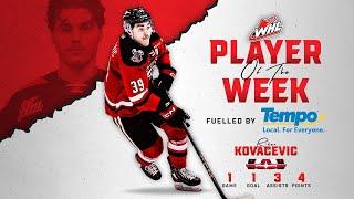 WHL Player of the Week – Rilen Kovacevic