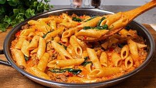 Mein Lieblings-Pasta-Rezept! Unglaublich einfach schnell und lecker! Jeder wird begeistert sein!