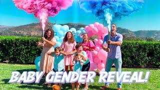 EMOTIONAL Baby Gender Reveal | Family of 8