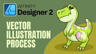 Affinity Designer 2 : Tutorial for the beginners (PEN + FLOOD FILL) under 5 minutes