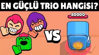 KASA vs TÜM TRİOLAR EN İYİ TRİO HANGİSİ ?!? - Brawl Stars