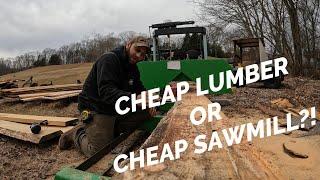 CHEAPEST sawmill MONEY can buy!!!!