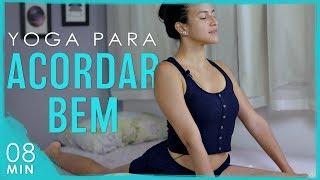 Yoga Matinal: Yoga para ACORDAR BEM e começar bem o dia! | Segunda Aula - Fernanda Yoga