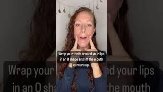 Natural Lip Plumper 1 minute face yoga exercise.