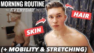 DAILY Hair, Skin & Mobility Routine (STAY CONFIDENT With Daily Wellness) | Full Stretching Routine