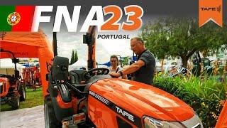 TAFE 6028 | Innovative Compact Tractor Unveiling | Portugal's Feira Nacional de Agricultura Event