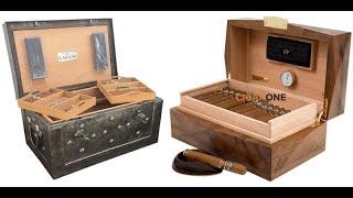 100 Beautiful Antique & Modern Cigar Humidor Ideas