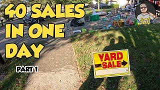 40 Yard Sales In One Day With eBay Robert Reselling Adventures Part 1