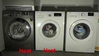 Wash race - Samsung Ecobubble vs. Logik vs. Beko / Baby Care 90'c