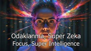 Odaklanma, Süper Zeka - Focus, Super İntelligence  - (Binaural / Isochronic / Enerji Frekansı)