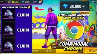 PEMBUKTIAN!! CARA MENDAPATKAN DIAMOND FREE FIRE GRATIS - CUMA MODAL CHROME!