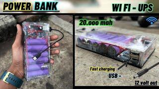 DIY Power Bank & Wi-Fi Router UPS | Reuse Old Laptop Batteries (18650)