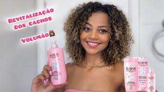 Como revitalizo meus cachos no Day after - Testei o  Elseve Glycolic Gloss 