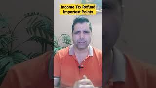 Tax Refund Important Points II #shorts #cavedtaya