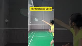 Cầu Lông: Kỹ Thuật Trái Tay Giả Đẩy Bỏ Nhỏ Đánh Lừa Đối Thủ Cực Đỉnh! #badminton #caulong #cầulông