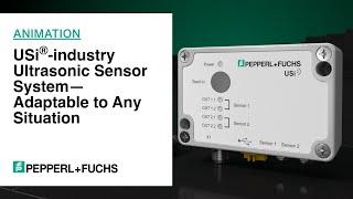 USi®-industry Ultrasonic Sensor System—Adaptable to Any Situation