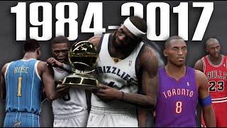 The Last Minute of 33 NBA Finals In Another Timeline (1984-2017)